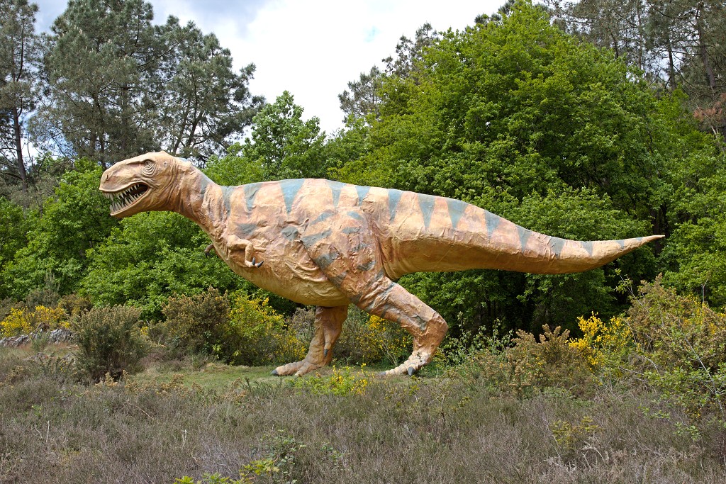 parc de prehistoire bretagne hdr france frankrijk themapark dino dinosaurussen dinosaurus zoo tyrannosaurus rex